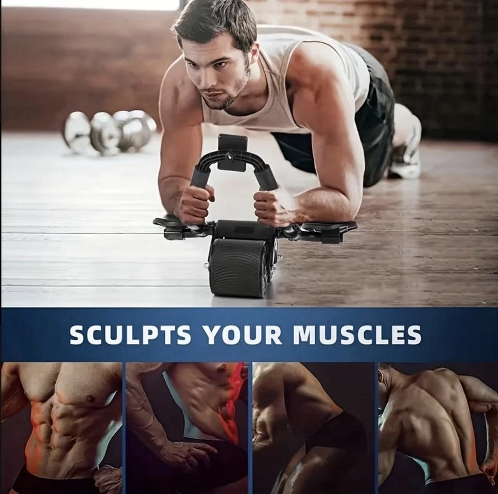 Ab Roller Wheel- Abdominal Workout Equipment For Home Gym
